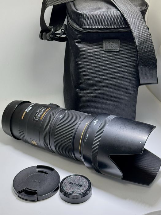Obiectiv foto Sigma 70-200 DG HSM montura Nikon