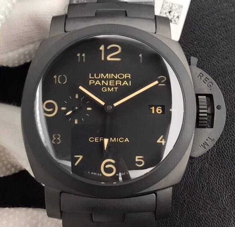 Panerai ceramic body, керамичен часовник ненадраскваем