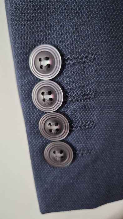 Costum bleumarin, mărimea 46, 3 piese