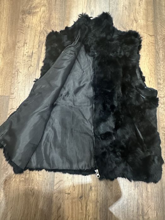 Елек, черен, естествен косъм, късокосмест