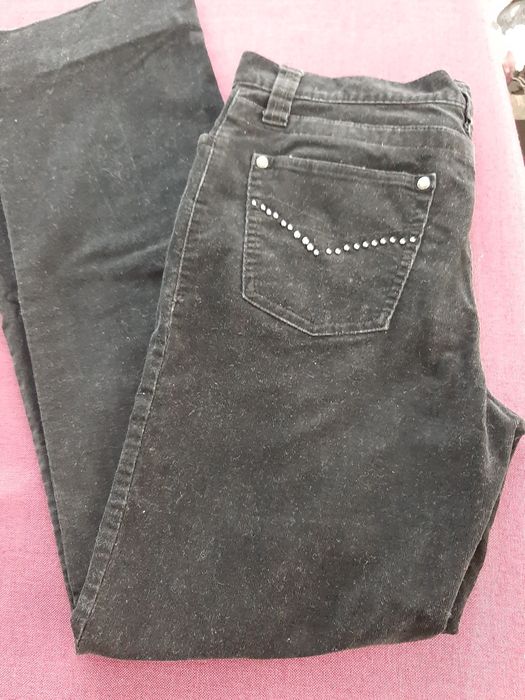 Дамски джинси черни