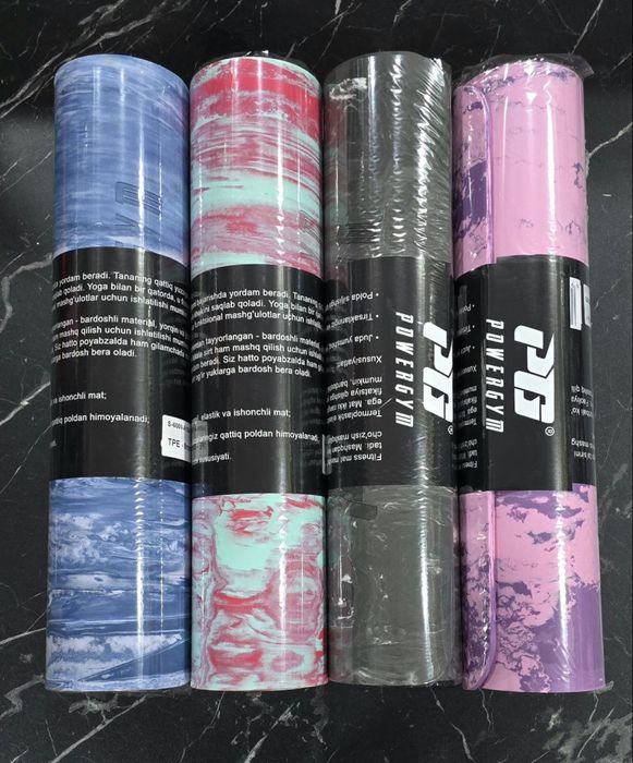 Иога мат, товары для йоги и фитнеса Доставка Есть!