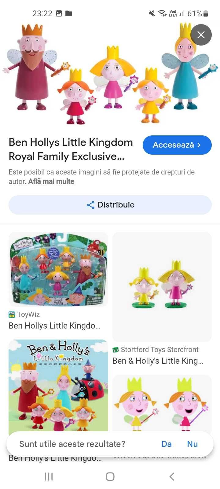 Set figurine colectia Ben & Holly's Little Kingdom