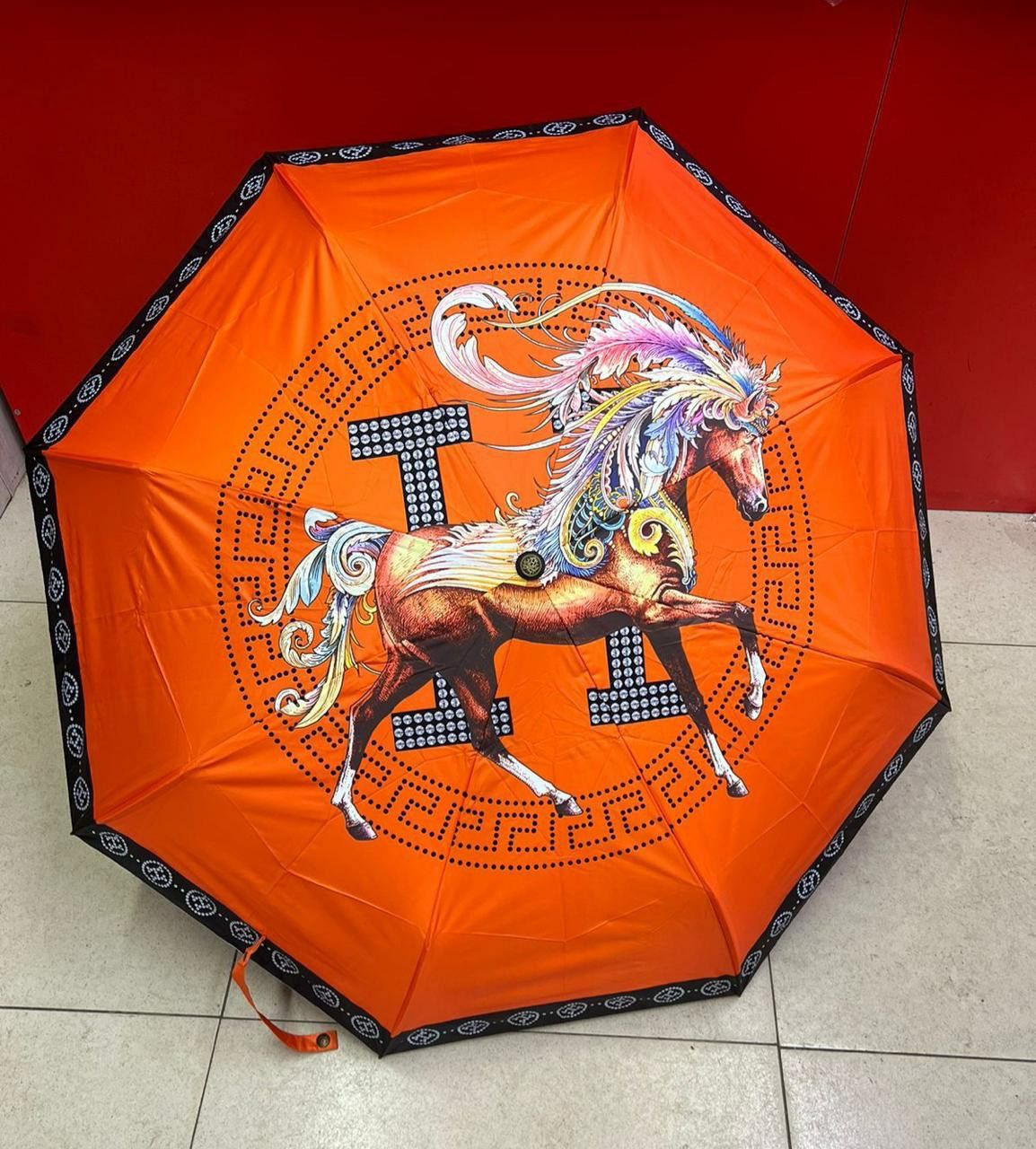 Зонт Hermes в фирменной подарочной коробке