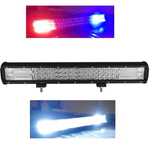 Led Bar 288w POLICE, Lumina 7D, Lumina Spot Si Flood, Proiector led