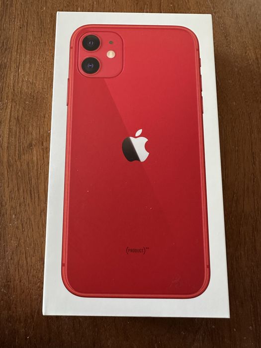 Cutie  telefon iphone 11 Red, 128 Gb