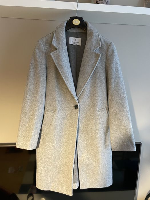 Palton Gri rece Stradivarius marimea S