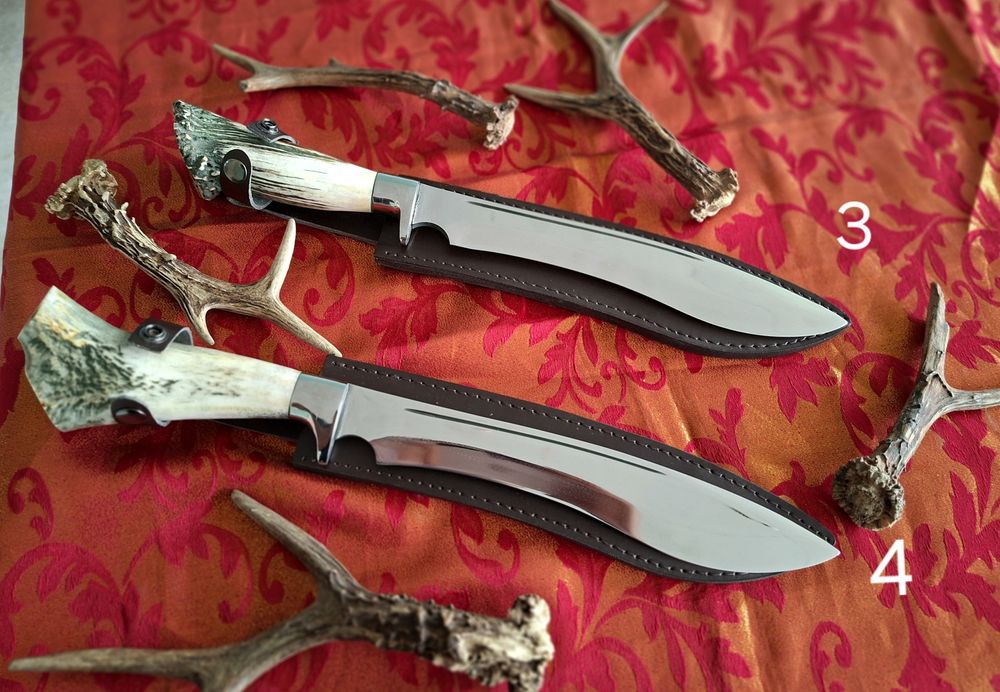 Ръчно ковани ножове стомана 440ц и 4х13