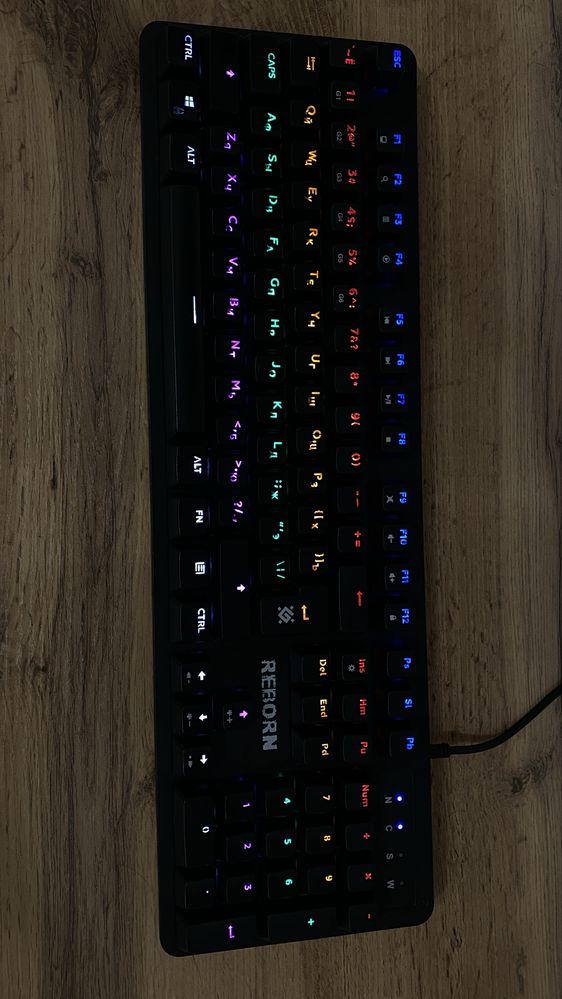 Клавиатура Defender Reborn GK-165DL
