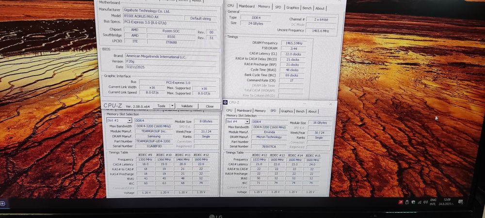 Gigabyte B550I Aorus Pro AX rev1.1