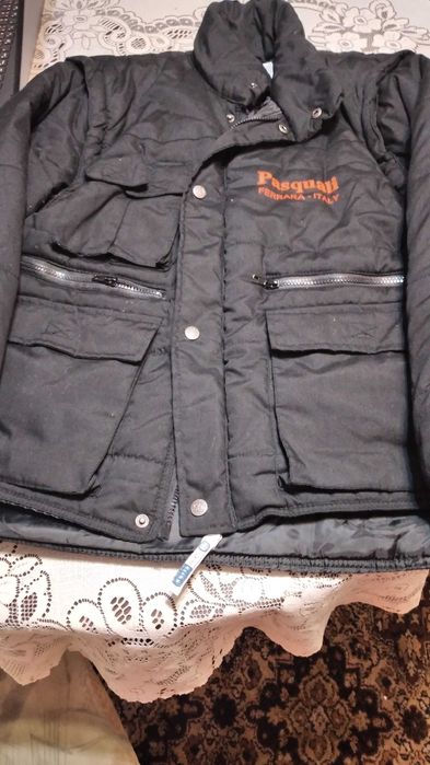 Мъжко зимно черно яке размер 50