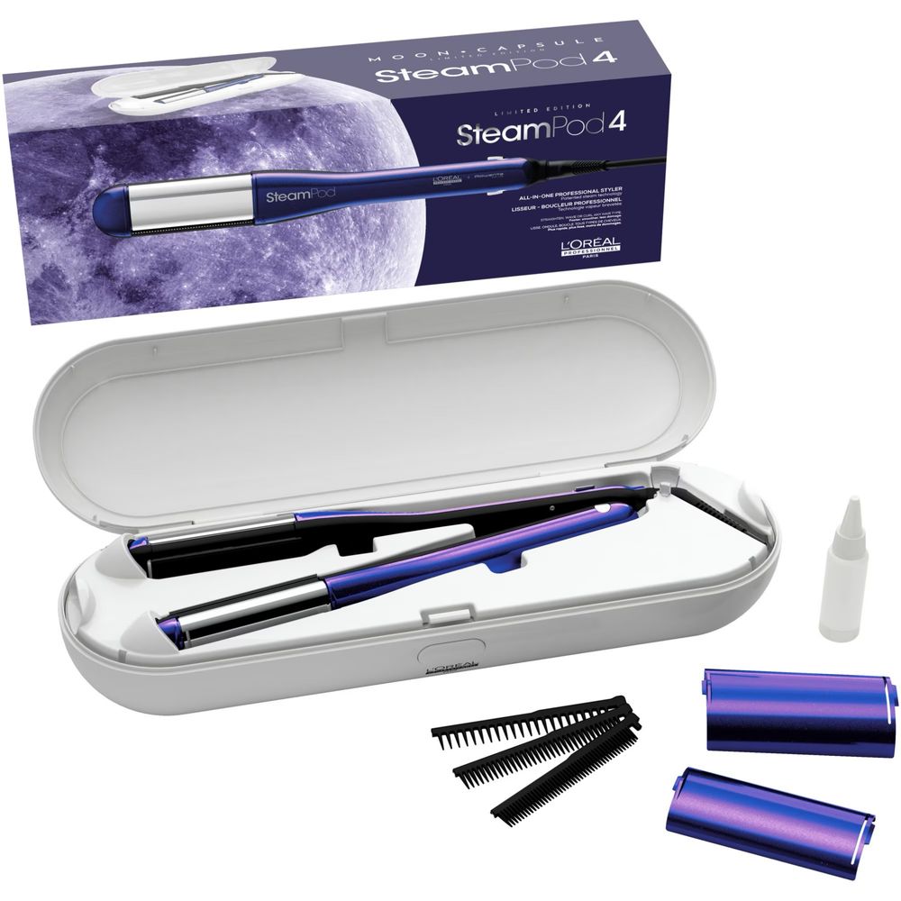 Преса за коса с пара Loreal Steam Pod 4.0 Moon Capsule Limited Editon