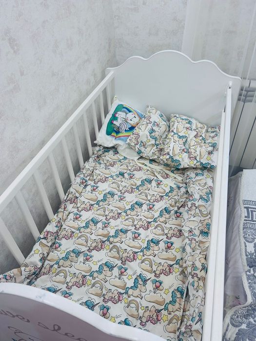 Продам детскую кровать, манеж