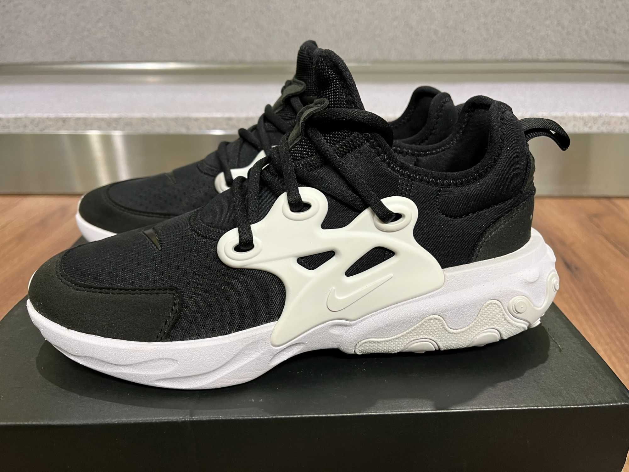 ОРИГИНАЛНИ *** Nike React Presto GS Black White