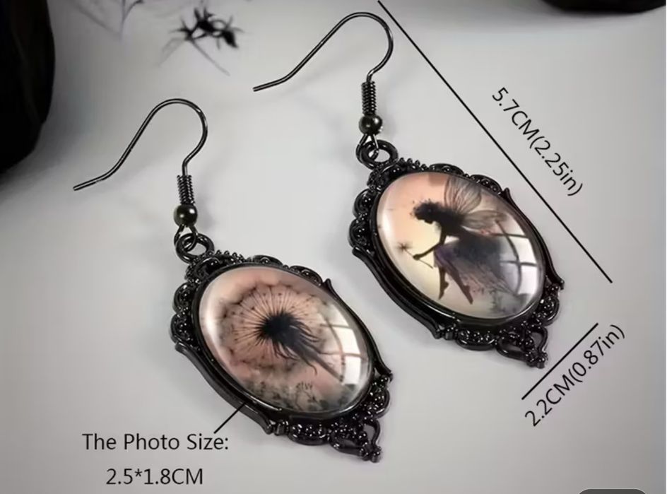 Дамски винтидж  Обеци