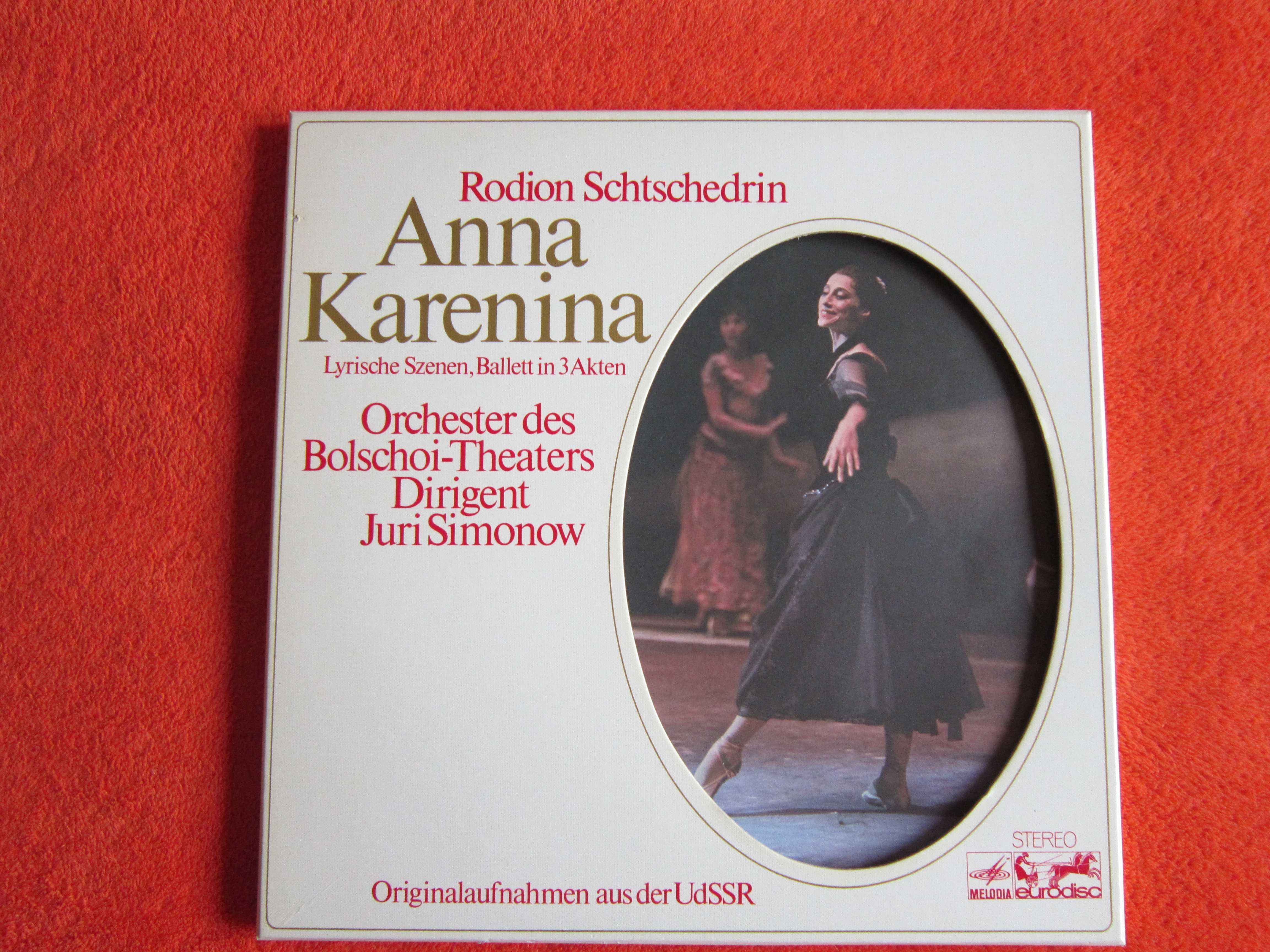 vinil Anna Karenina-Rodion Schtschedrin,Juri Simonow