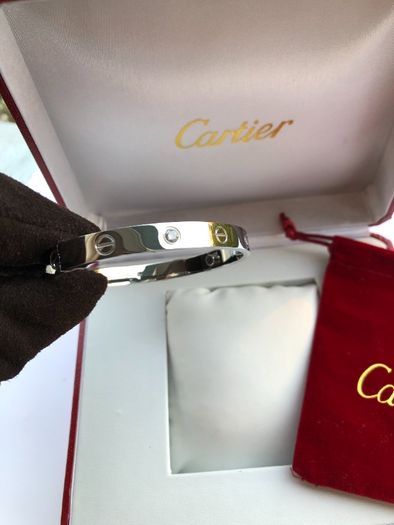 Brățară Cartier LOVE 19 White Gold 18K Diamond