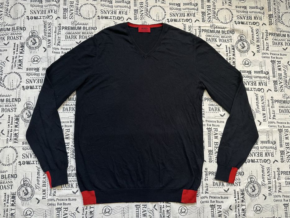 HUGO BOSS cashmere original пуловер.M