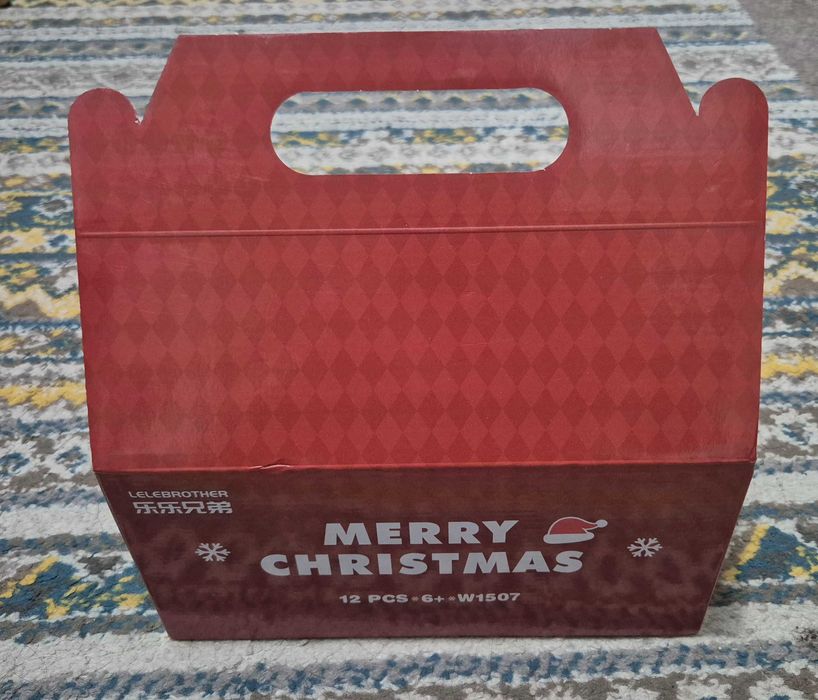 Lego mini blocks Christmas Box 12 figurine de Craciun!