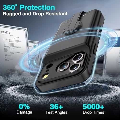 Нов Преносим заряден калъф 8500mAh за iPhone 17 Pro Айфон кейс батерия