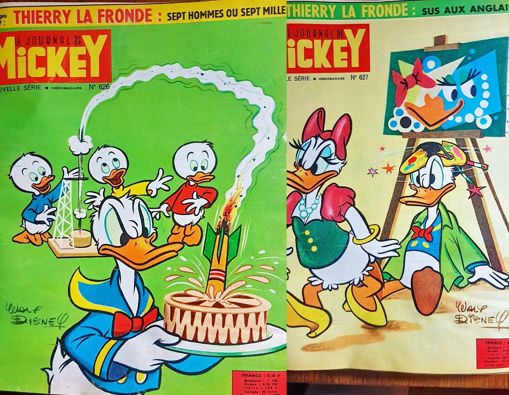 D478-Jurnalul lui MICKEY Walt Disney-Album 31-an 1964 Belgia franceza.