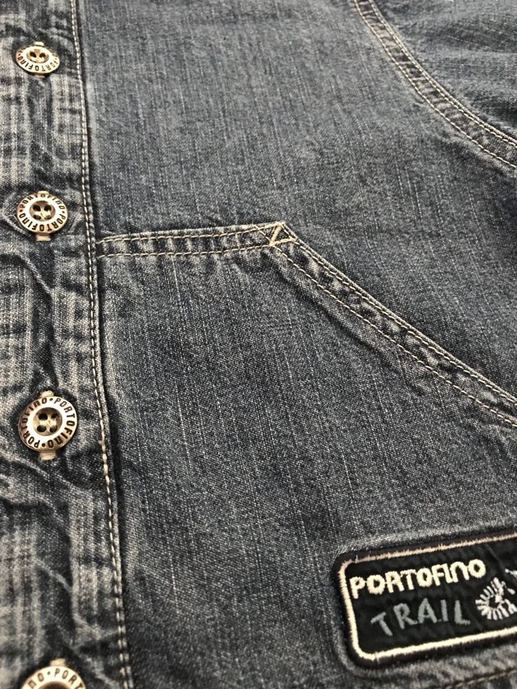 Hanorac cu gluga de jeans Portofino nr.86-92