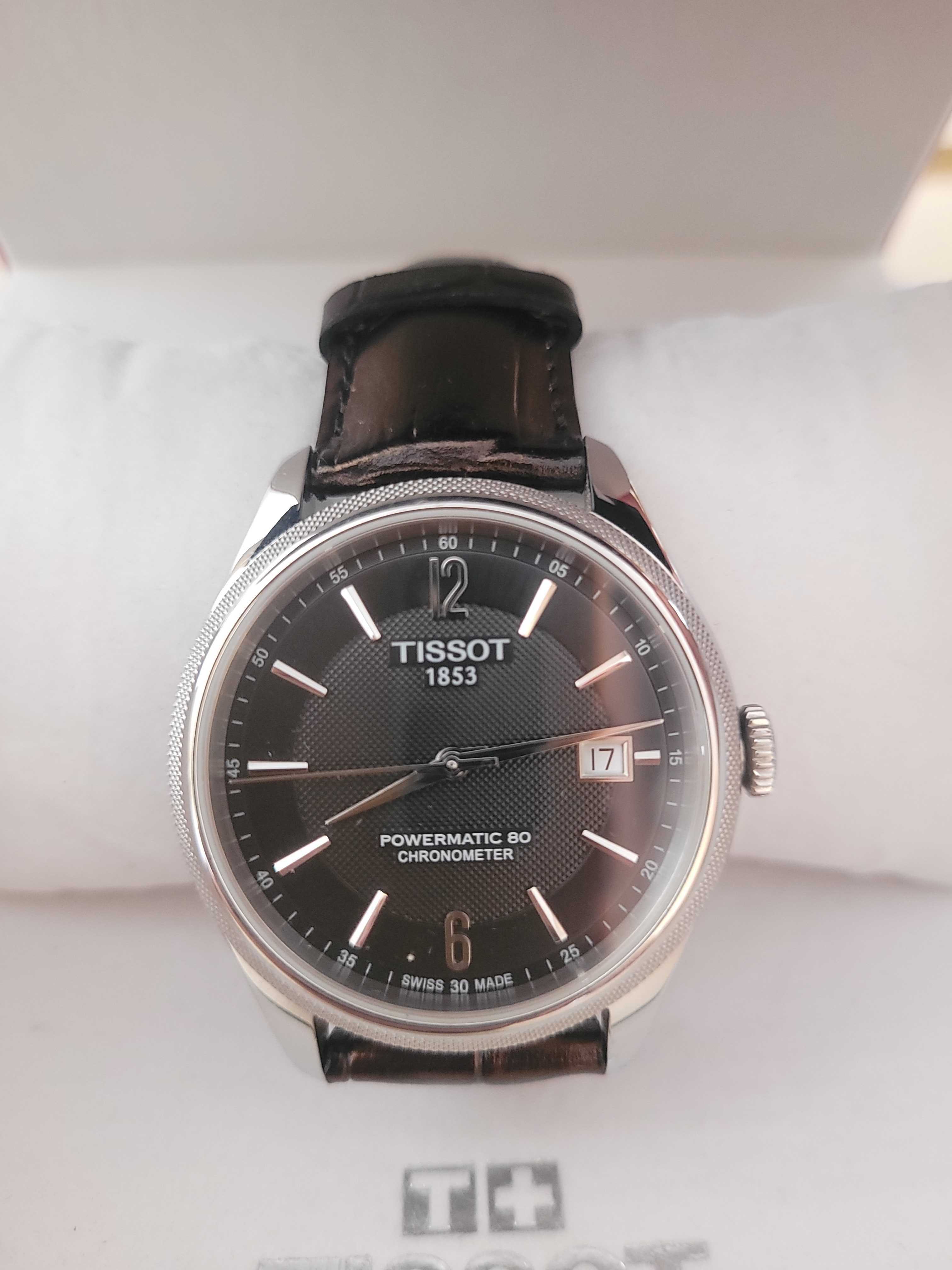 Швейцарские часы Tissot original, подарок для мужчин,бронзовый ремешок