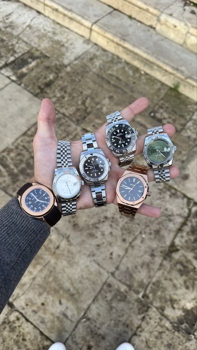 Ceasuri Seiko Mod Royal Oak GMT Yachtmaster Aquanaut Datejust who Care