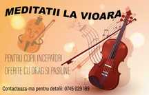 Meditatie vioara pentru copii/Sala repetitii
