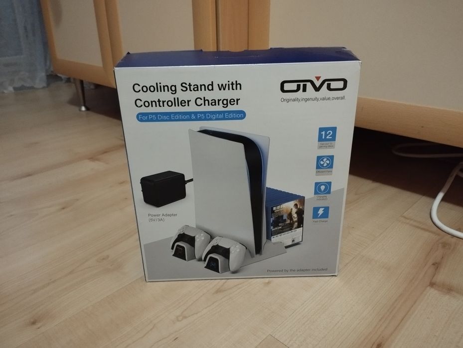 Зарядно устройство и стойка Playstation 5