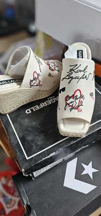 Papuci Karl Lagerfeld  Corissa Embroidery