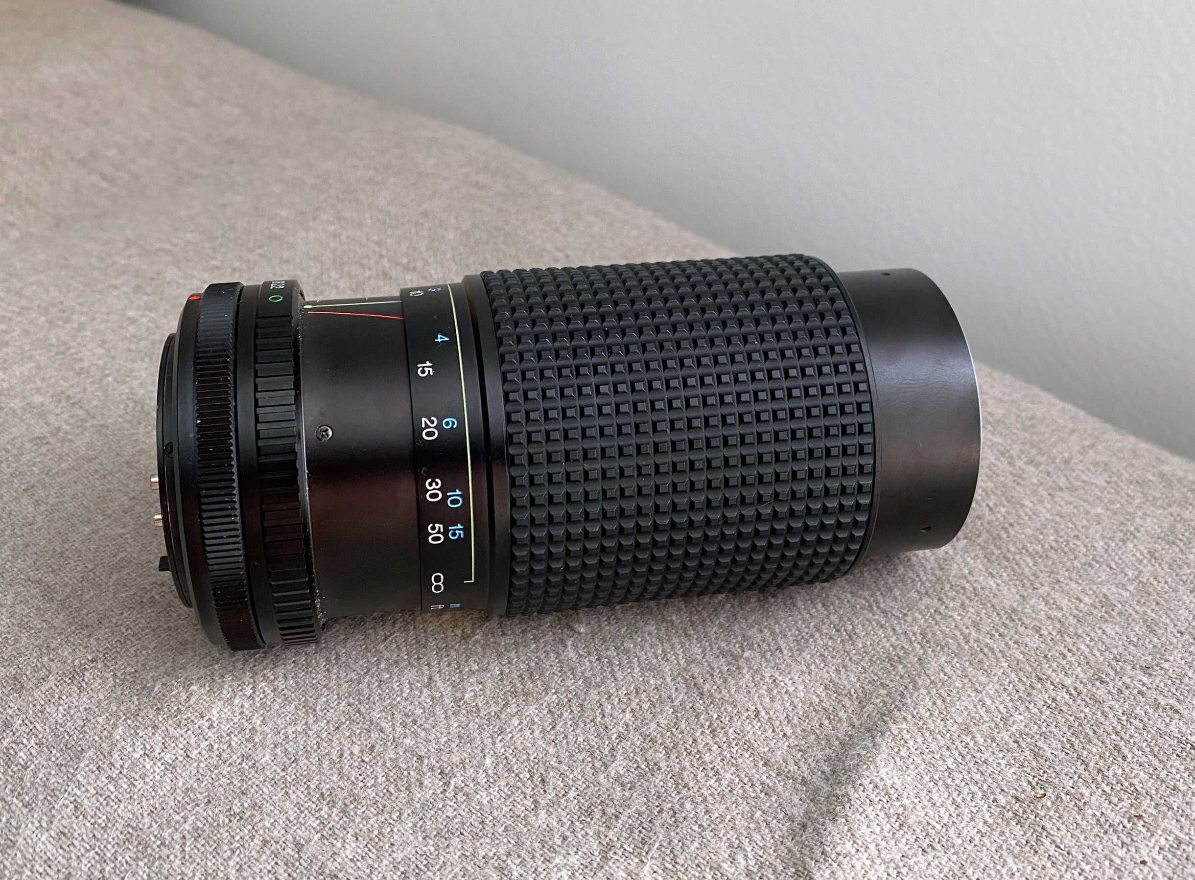 Teleobiectiv obiectiv Tokina RMC 80-200mm f4 - pt Canon FD - colectie