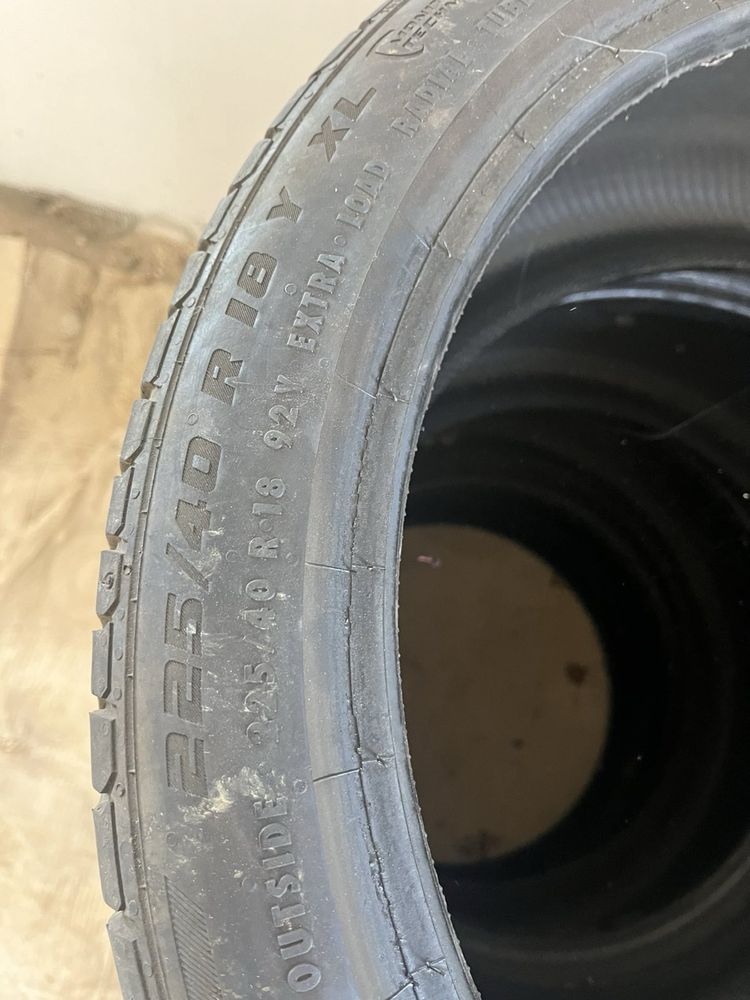 4 броя летни гуми General 225/40/18