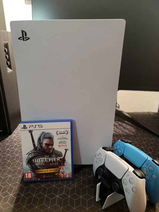 Consolă PlayStation 5 disk edition 825gb + 1TB M.2 ssd Samsung