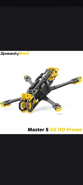 SpeedyBee Master 5 V2 5-дюймовый комплект светодиодов для дрон FPV