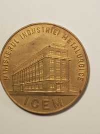 Medalie "ICEM" "Institutul de Cercetari Metalurgice" 25 ani