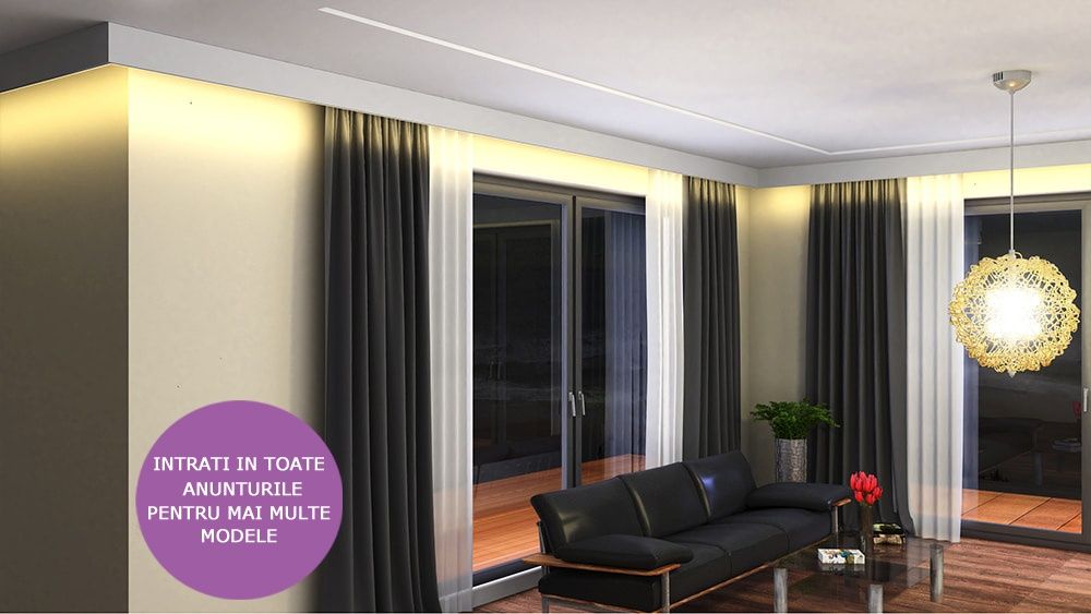 Masca galerie-mascare galerie-masca perdea-cornise galerie-MODEL LKO3