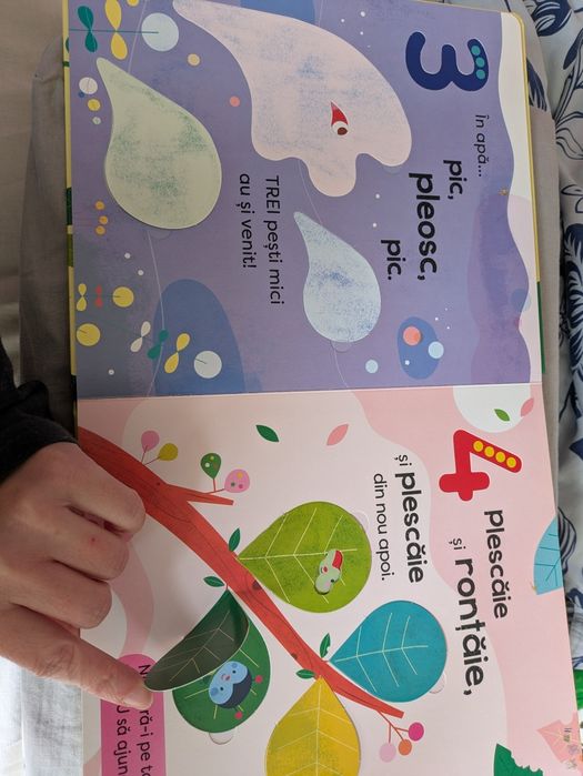 Carte cartonata cu clapete - Numara cu noi