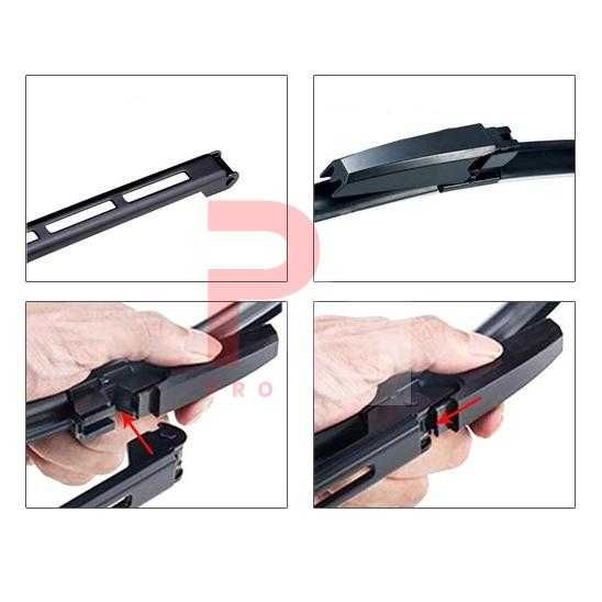 Set Stergatoare Parbriz Oe Audi А4, Mercedes C Cls (22+22)