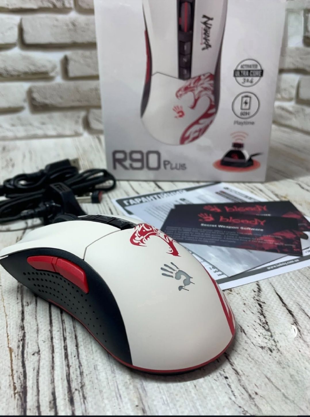 Игровая мышка A4tech Bloody Naraka R90 Plus Activated