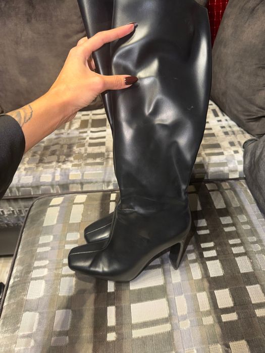 Ботуши висок ток Зара