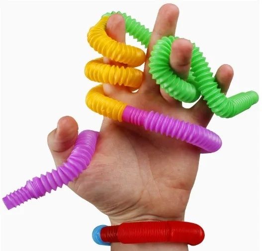 Попит Тръба Fidget Tube Разтегателна играчка