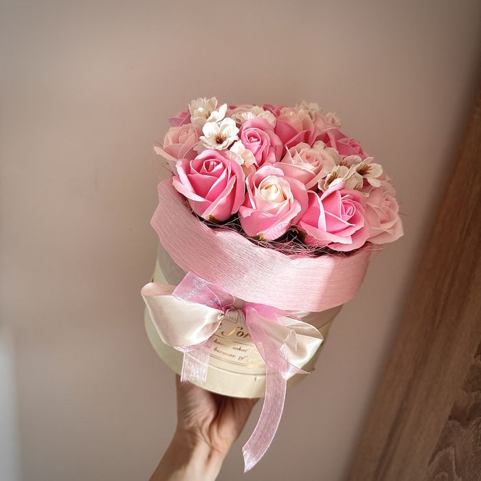 Букет от сапунени рози / сапунени рози