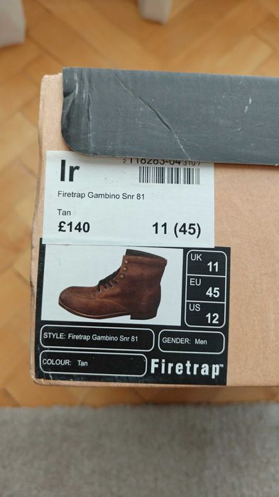 Firetrap Gambino, мъжки ботуши, 45, оригинал от Англия