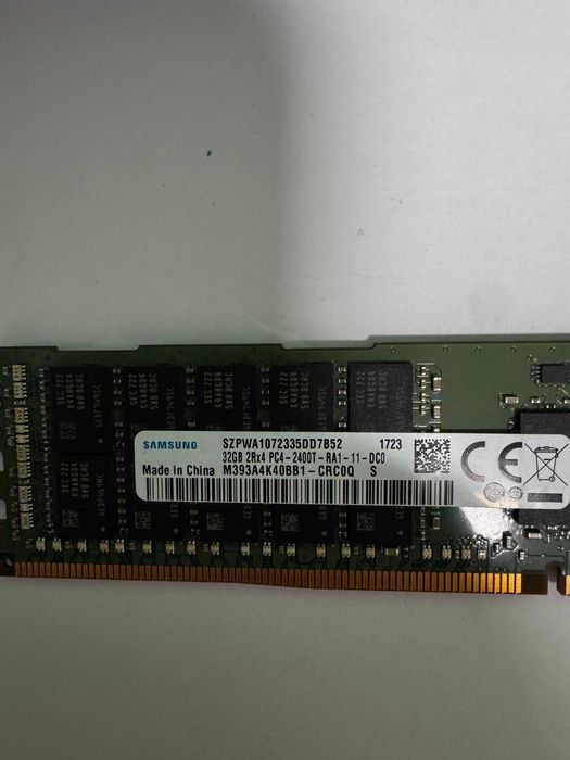 Memorii ram 32gb ddr4 ecc workstation server samsung hynix micron