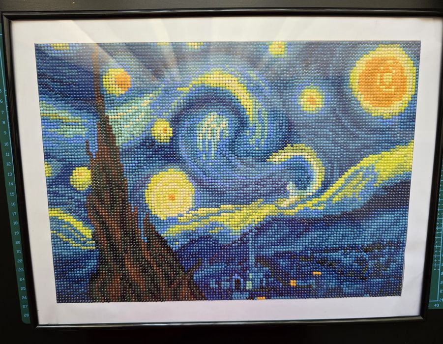 Goblen cu diamante - Van Gogh- Starry Night