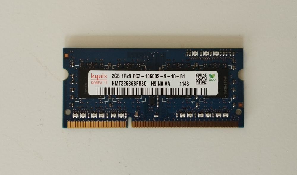 Оперативка 2 гига б/у для ноутбука