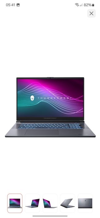 Ноутбук ThundeRobot 911 Plus X 17.3" / 16 Гб / SSD 512 Гб / Win 11 Pro