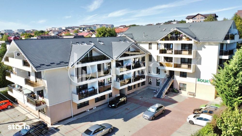 Locuință cochetă la mansardă, cu balcon și boxă de depozitare