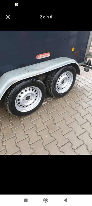 Vând remorca pentru doi caii